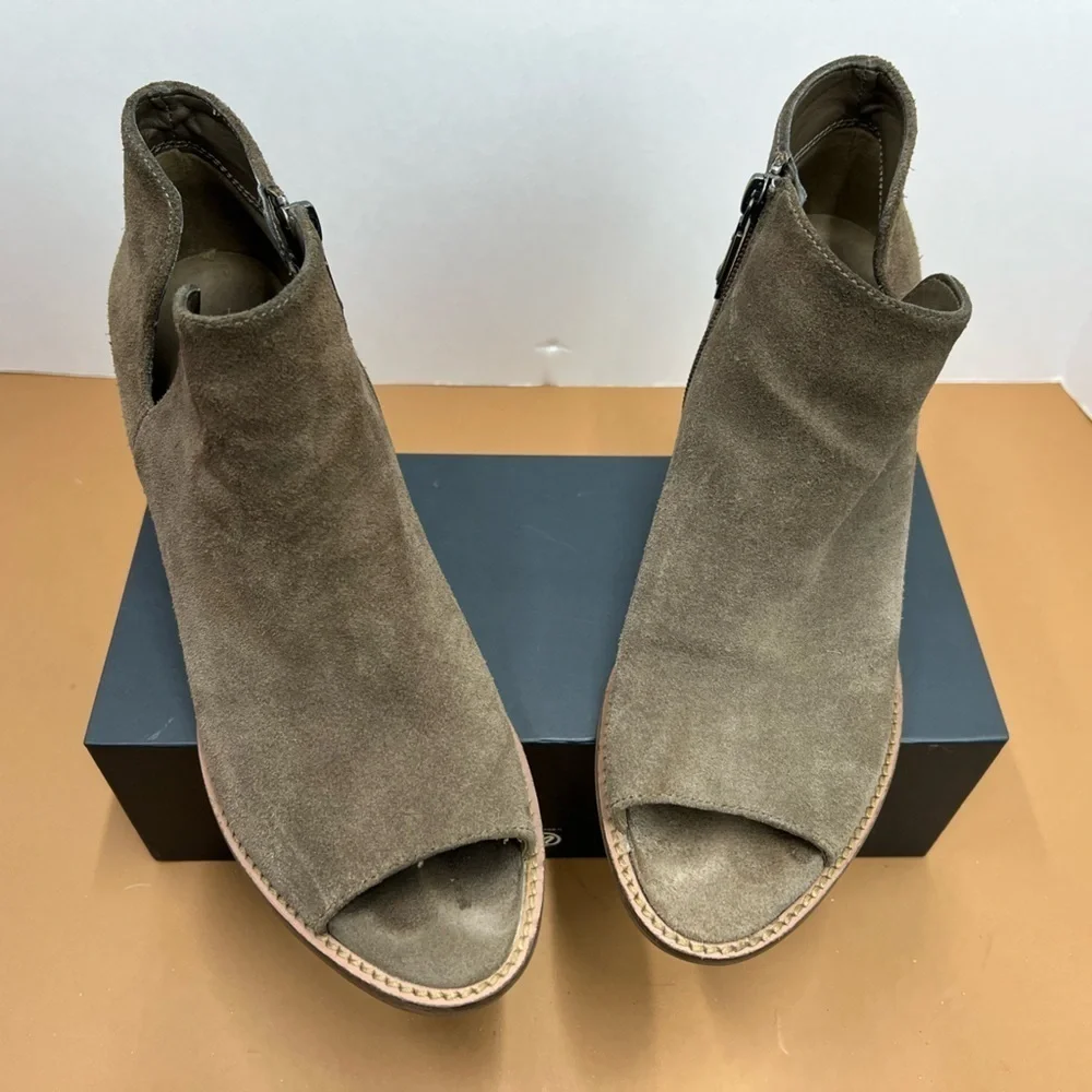 Blond Boots brown Suede Leather size 9